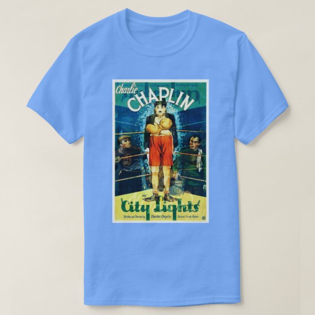 Camiseta Poster de las luces de la ciudad (Diseño del anverso)