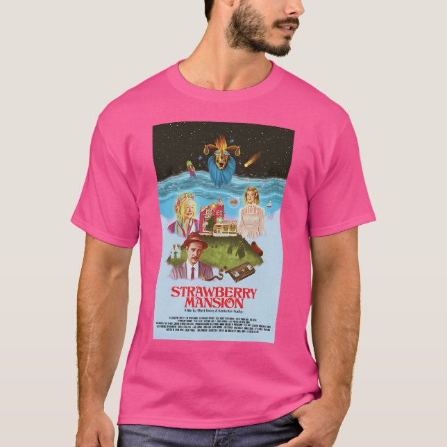 Camiseta Poster de liberación de mansión de fresa (Anverso)