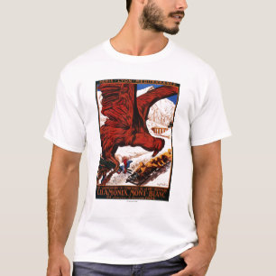 Camiseta Poster de los Juegos Olímpicos de Invierno de 1924