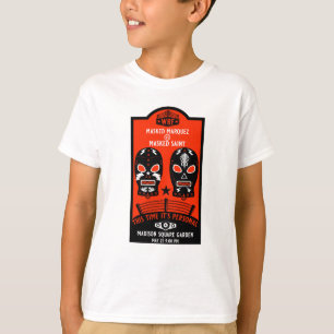 Camiseta Poster de lucha retro vintage