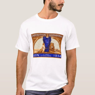 Camiseta poster de Lyon International Expo 1914