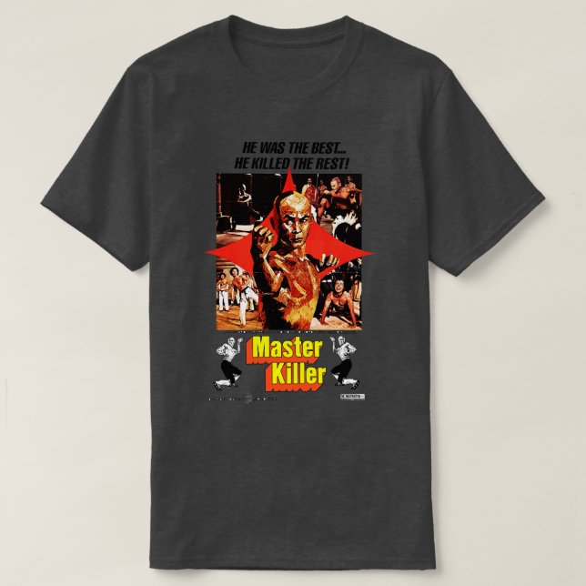 Camiseta Poster de Master Killer (Diseño del anverso)