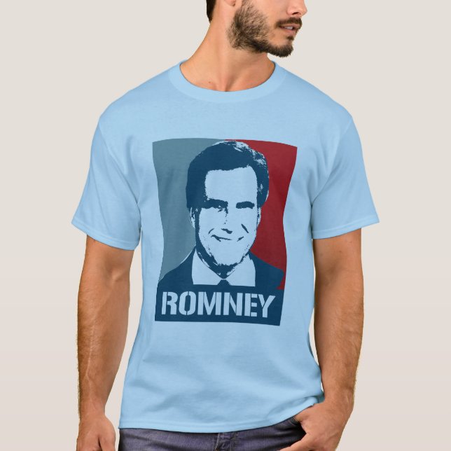 CAMISETA POSTER DE MITT ROMNEY (Anverso)