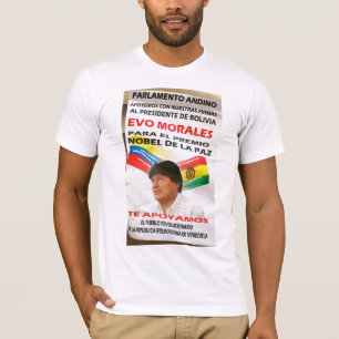 Camiseta Poster de Morales Nobel