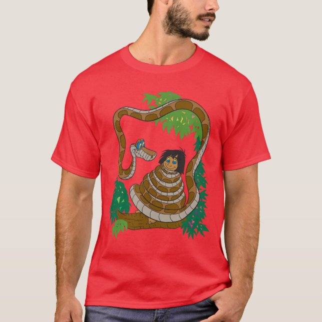 Camiseta Póster de Mowgli Kaa Hipnotizar (Anverso)