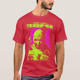 Camiseta Póster de neón de arte de ojos brillantes de Terri