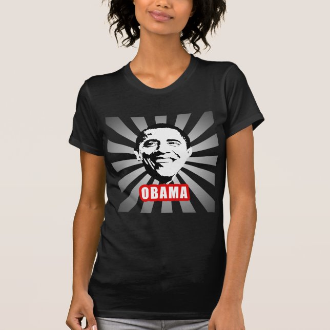 Camiseta Poster de Obama (Anverso)