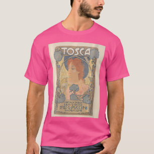 Camiseta Poster de ópera de Tosca