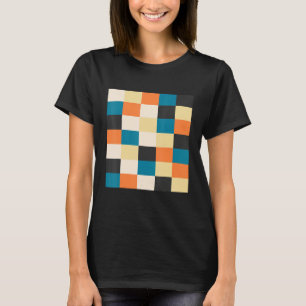 Camiseta Poster de patrones de mosaico geométrico conjunto