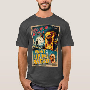 Camiseta Póster de película de terror de zombi vintage Noch
