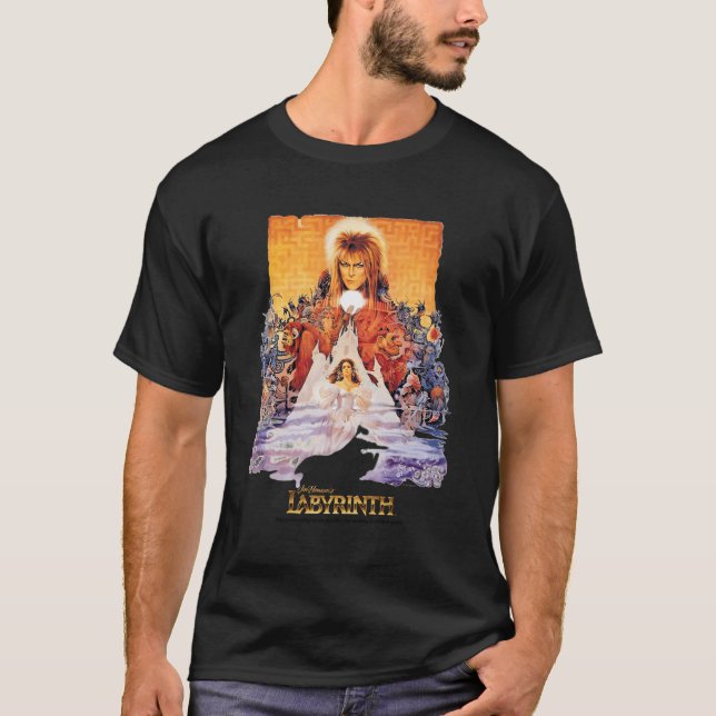 Camiseta Poster de películas de Labyrinth (Anverso)