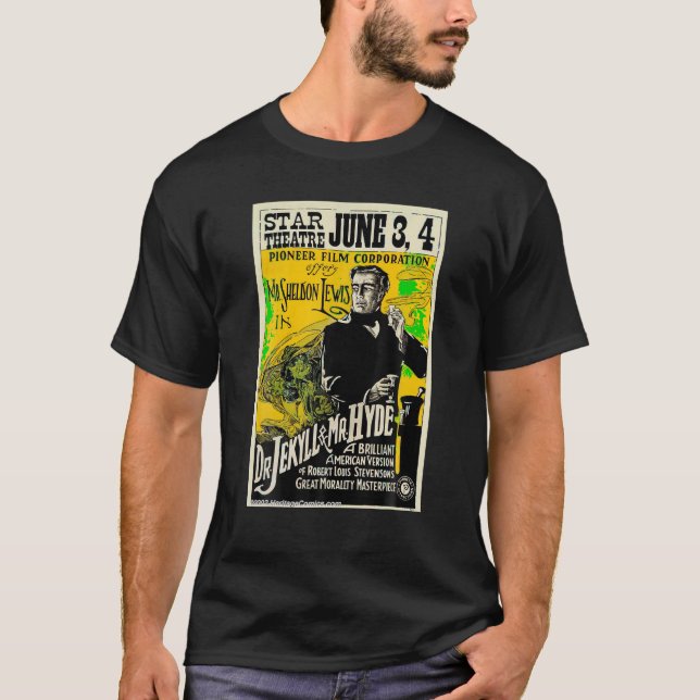 Camiseta Poster De Películas Vintage T Shirt (Anverso)