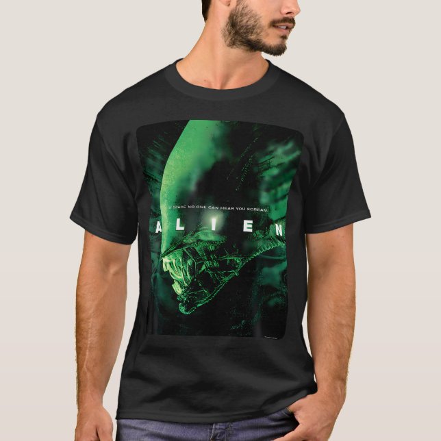 Camiseta Poster De Películas Xenomorph 1979, 45 Aniversario (Anverso)