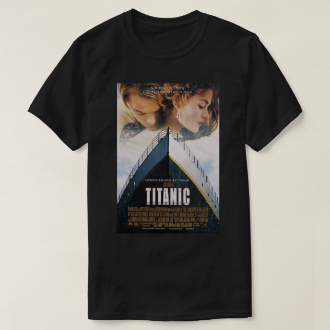 Camiseta Poster de promoción Titanic (Diseño del anverso)
