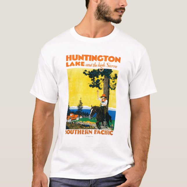 Camiseta Poster de Promotinal del lago huntington (Anverso)