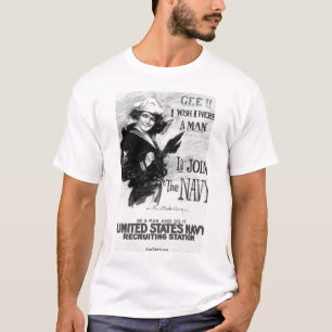 Camiseta Poster de reclutamiento de la marina de guerra