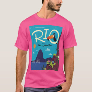 Camiseta Poster de Río de Janeiro