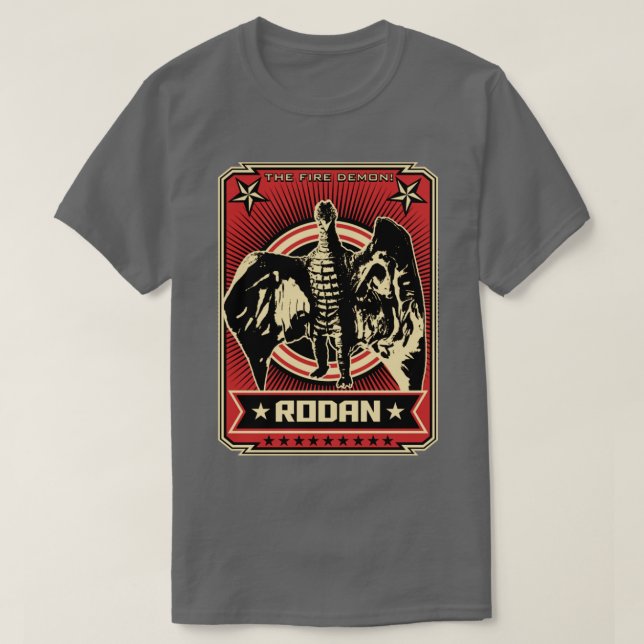 CAMISETA POSTER DE RODAN PROPAGANDA (Diseño del anverso)