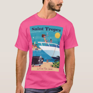 Camiseta Poster de Saint Tropez