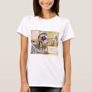 Camiseta Poster de Sufragio Femenino Vintage
