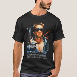 Camiseta Póster de Theerminator Película Retro SciFiimerave