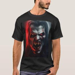 Camiseta Poster de vampiro disfraz de halloween para adulto