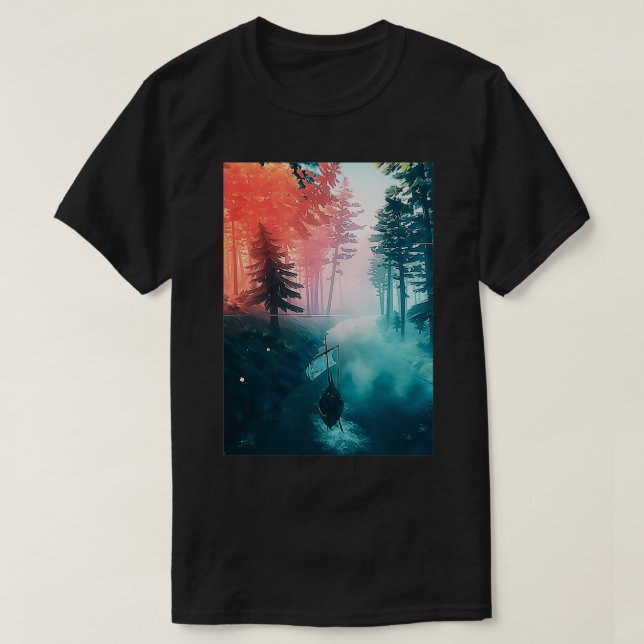 Camiseta Poster de vela Valheim (Diseño del anverso)