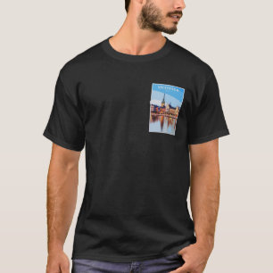 Camiseta Póster de viaje a Estocolmo Suecia