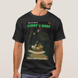 Camiseta Póster de viaje a Giant's Deep