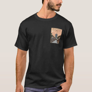 Camiseta Póster de viaje a Kyoto Japón