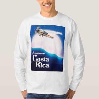Camiseta Póster de viaje a la luna de aventura en Costa Ric