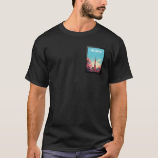 Camiseta Póster de viaje a Tokio Japón