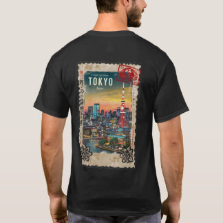 Camiseta Póster de viaje a Tokio Japón