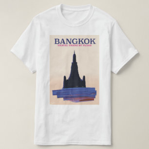 Camiseta Póster de viaje Bangkok Wat Poh
