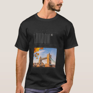 Camiseta Póster de viaje de Londres, Cultura Británica, Ciu