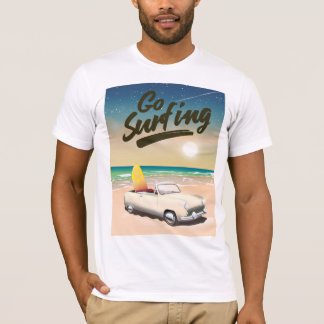 Camiseta ¡Póster de viaje de surf!