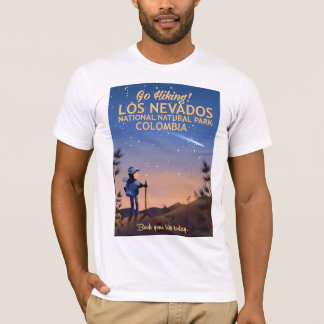 Camiseta Póster de viaje del Parque Nacional Natural Los Ne