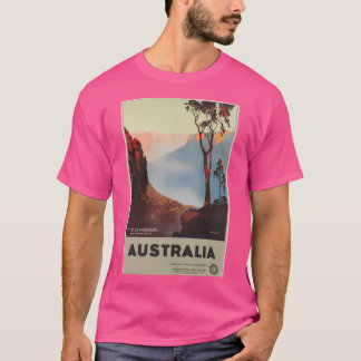 Camiseta Poster de viajes de cosecha australiana