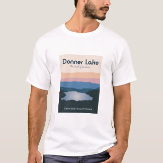 Camiseta Poster de viajes Donner Lake Vintage