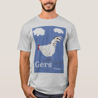 Camiseta Poster de viajes Gers France Vintage