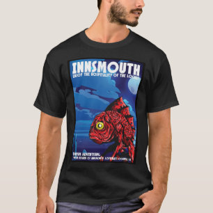 Camiseta Poster de Viajes Innsmouth Vintage Lovecraft