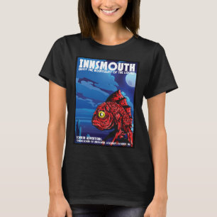 Camiseta Poster de Viajes Innsmouth Vintage Lovecraft