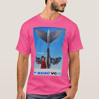 Camiseta Poster de Viajes Vc 10 Vintage