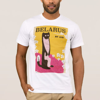Camiseta Poster de viajes vintage de Bielorrusia