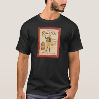 Camiseta Poster de whisky chiflado de Cowan original vintag