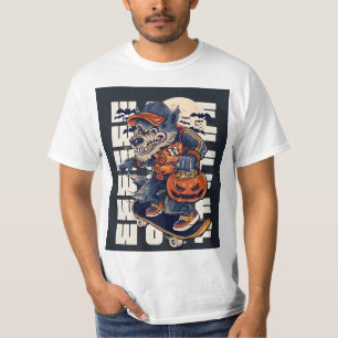Camiseta Poster de Wolf Art.
