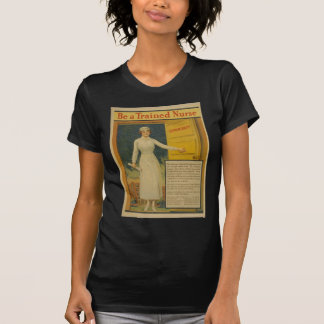 Camiseta poster De WWI De 1917 Impresión De Enfermeras Capa