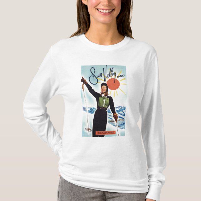 Camiseta Poster del anuncio de Gretchen Fraser (Anverso)