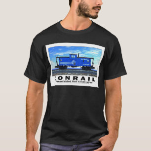 CAMISETA POSTER DEL CABOOSE DE ZAZ462 CONRAIL