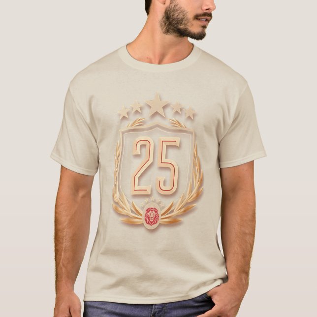 Camiseta Poster del Campeonato de Galatasaray 2025 (Anverso)